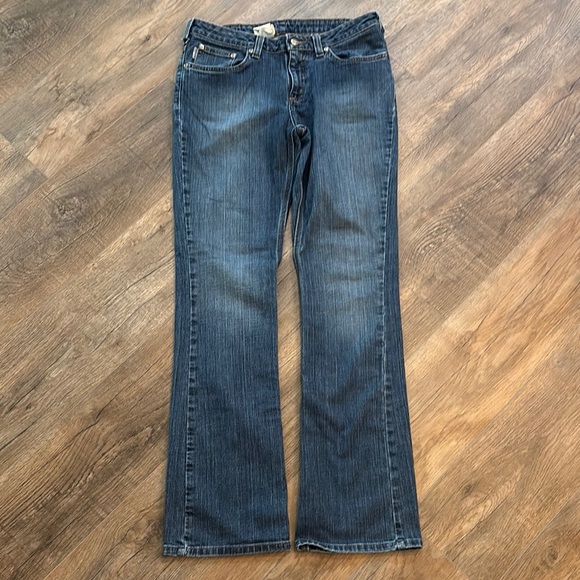 Carhartt Denim - Carhartt‎ Women’s Size 10 x 34 Boot Cut Traditional Fit Blue Jeans Denim